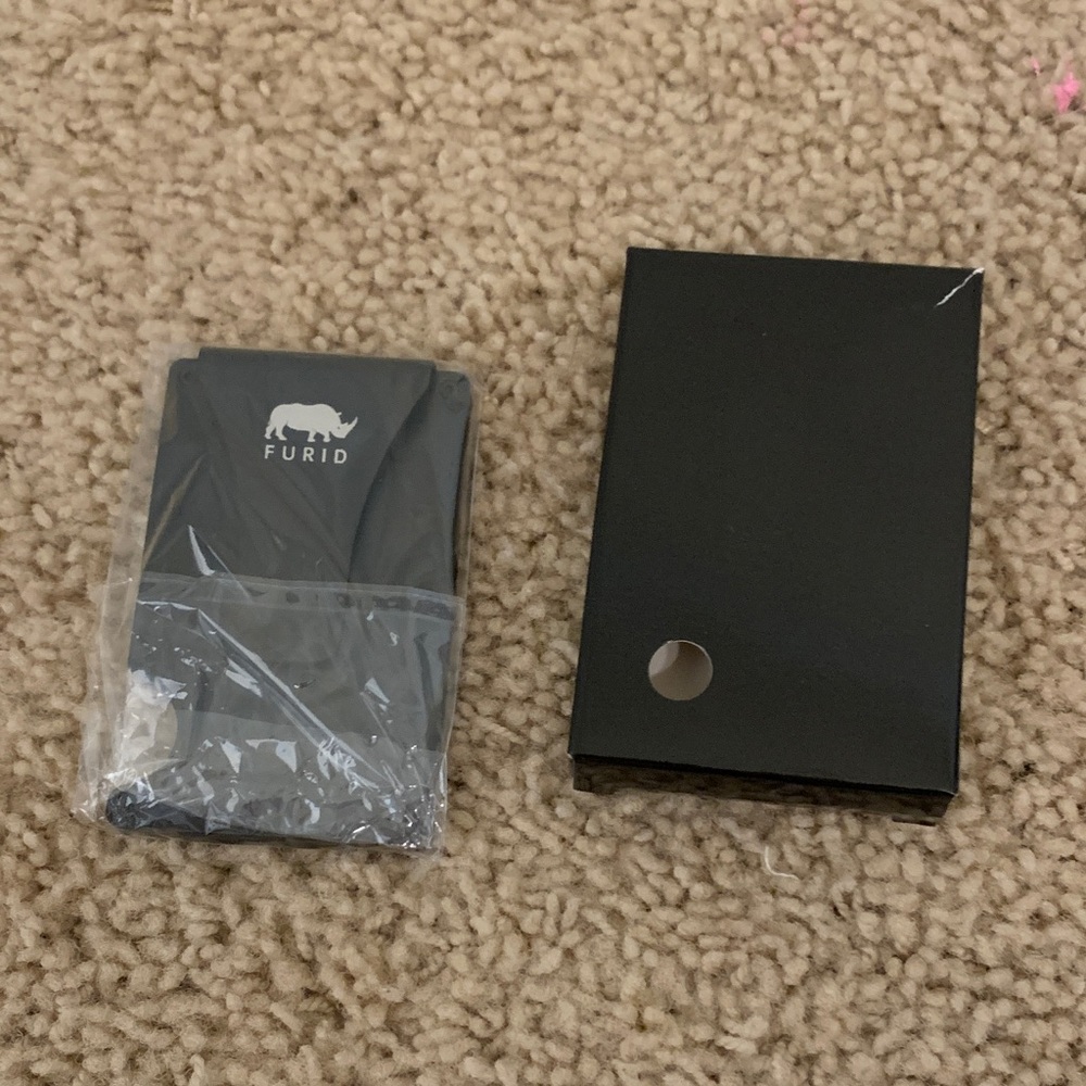 Black Furid money clip / wallet